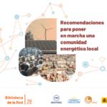 Recomendaciones para poner en marcha una comunidad energética local
